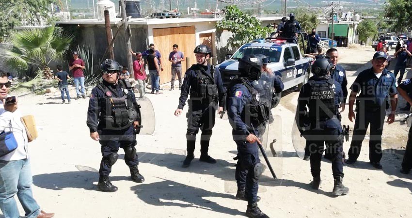 Alistan desalojo de predio "Cactus" de CSL