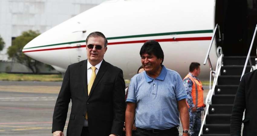 Agradece Evo a México por “salvarle la vida”