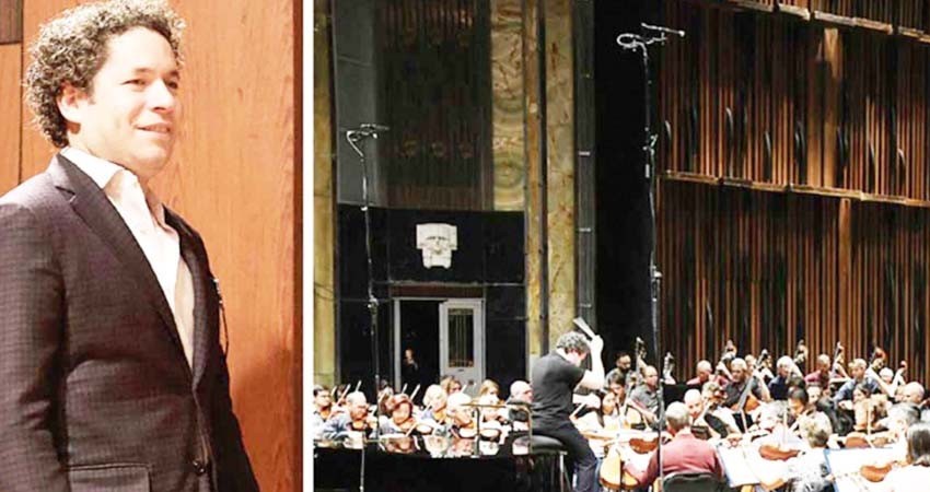 ‘Yo me siento mexicano’, afirma el director de orquesta Gustavo Dudamel