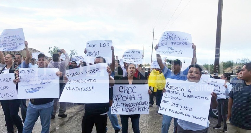Protestan empleados del recién inaugurado Hotel Hard Rock Los Cabos