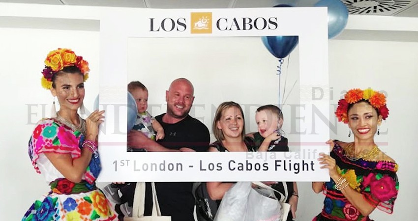 Supera expectativas el vuelo Londres – Los Cabos a un mes del inicio de su operación