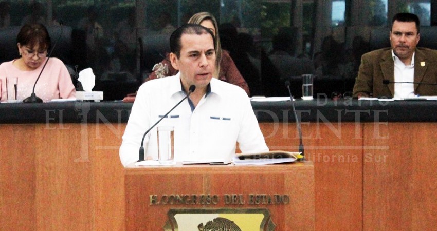 Defiende procurador avances en materia de justicia en BCS ante Congreso del Estado