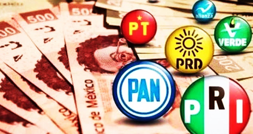 Rechazan PAN, PRI, PVEM, PT y MC recorte del 50% a sus partidos
