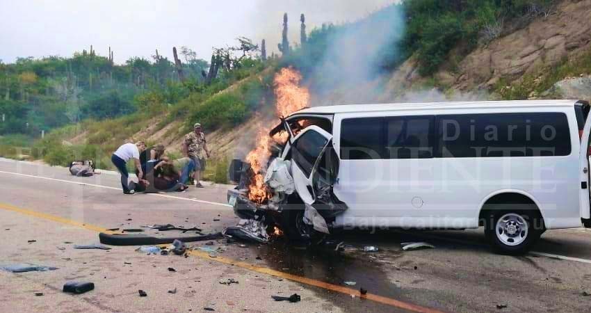Un muerto y varios heridos tras accidente automovilístico en libramiento CSL-SJC