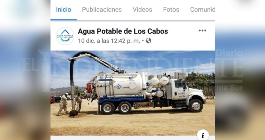 Reclamos por desabasto de agua colman redes sociales de OOMSAPAS Los Cabos 