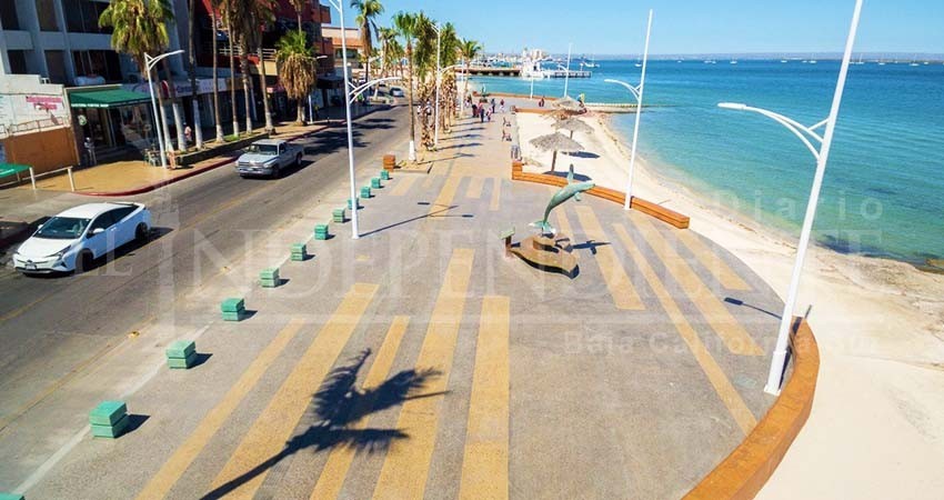 Seguirá el Ayuntamiento de La Paz limpiando el malecón a pesar de ser facultad de API
