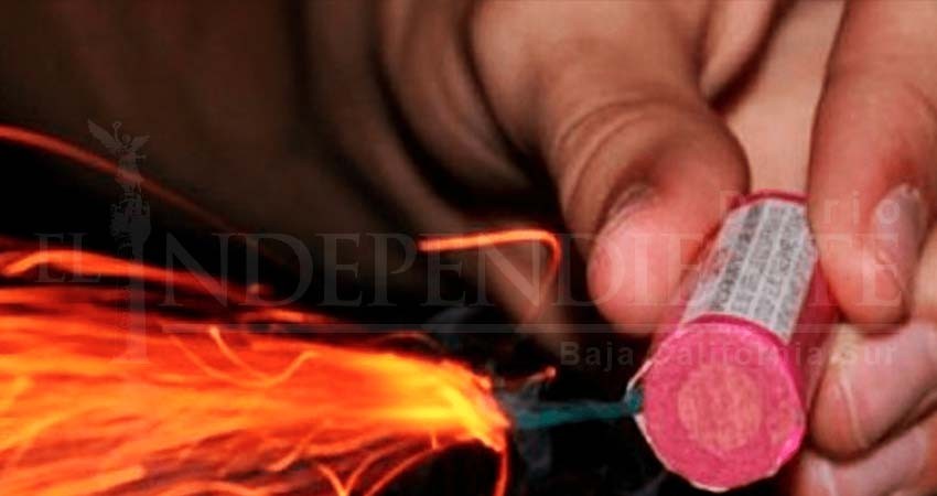 Aunque bajaron, los incidentes por pirotecnia explosiva aún continúan: PC La Paz