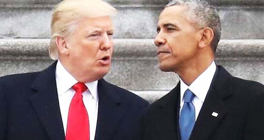 Trump y Obama empatan como más admirados en EU en 2019