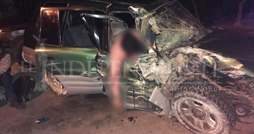 Fatal accidente en La Paz deja 4 lesionados y una persona sin vida