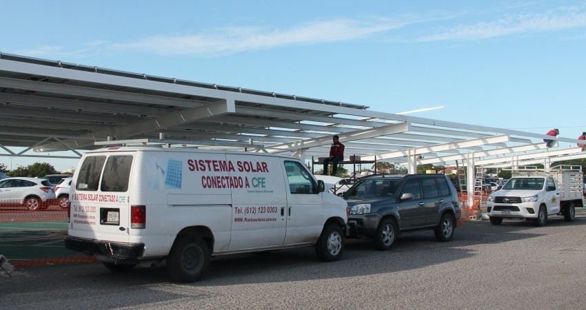 Avanza construcción del parque fotovoltaico del Ayuntamiento paceño