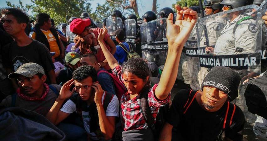 Defiende AMLO el actuar de la GN con los migrantes