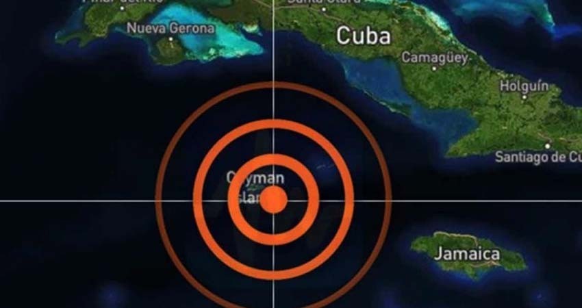 Se registra nuevo sismo en el Caribe, ahora de 6.5 en Islas Caimán