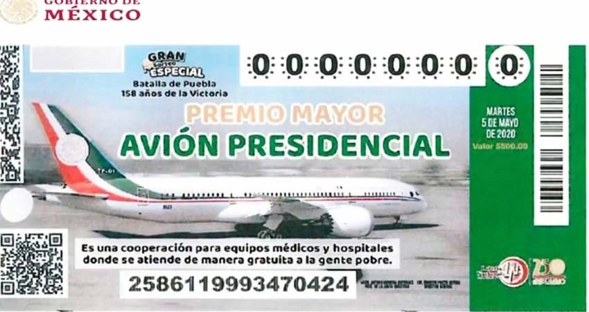 Continúan los preparativos para la rifa del avión presidencial
