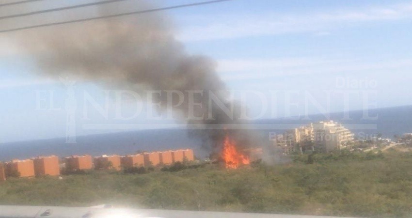 Emergencia en CSL por incendio forestal en Misiones del Cabo
