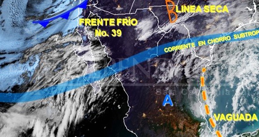 El frío no cesa, novena tormenta invernal y frente frio 39 recorren hoy la región noroeste 