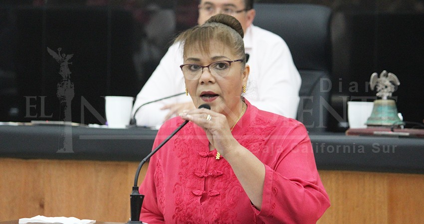 Respalda Presidenta del Congreso BCS paridad de género para alcaldías en 2021