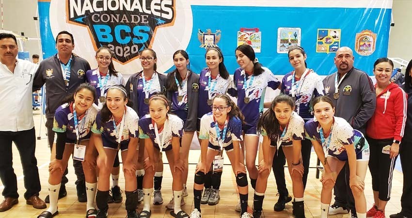 La Paz se queda con 3 medallas de oro en voleibol