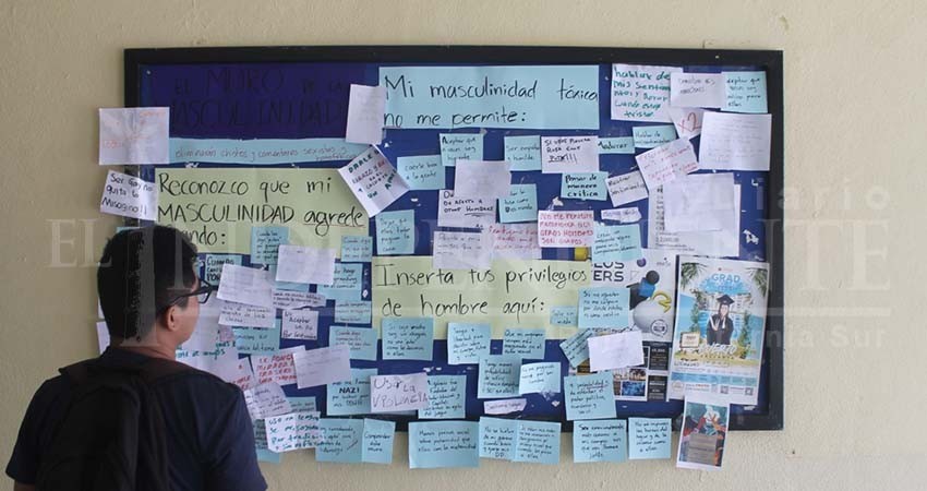 UABCS sin mujeres realiza actos para hablar de “ser hombre”