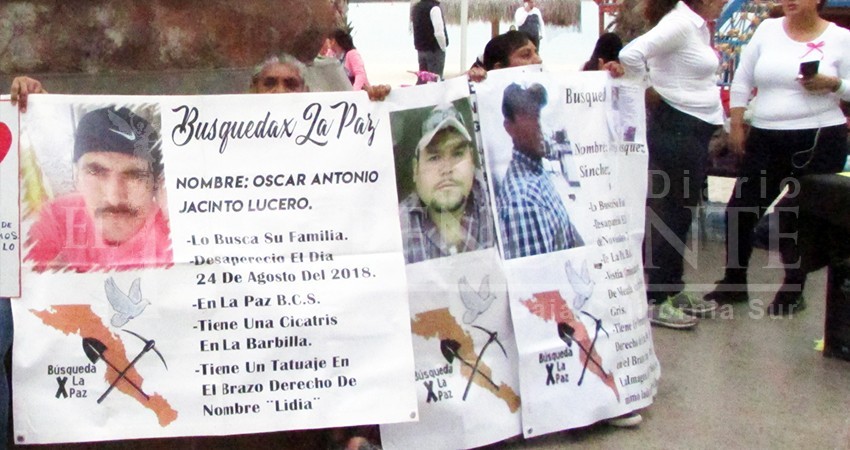 Búsqueda X La Paz reitera: “no se nos permitió marchar en 8M”