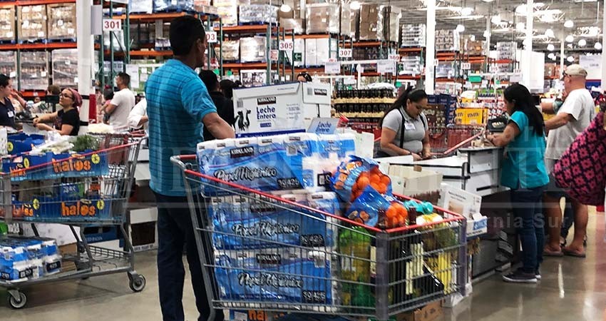 Ciudadanos de Los Cabos caen en la compra masiva de papel higiénico