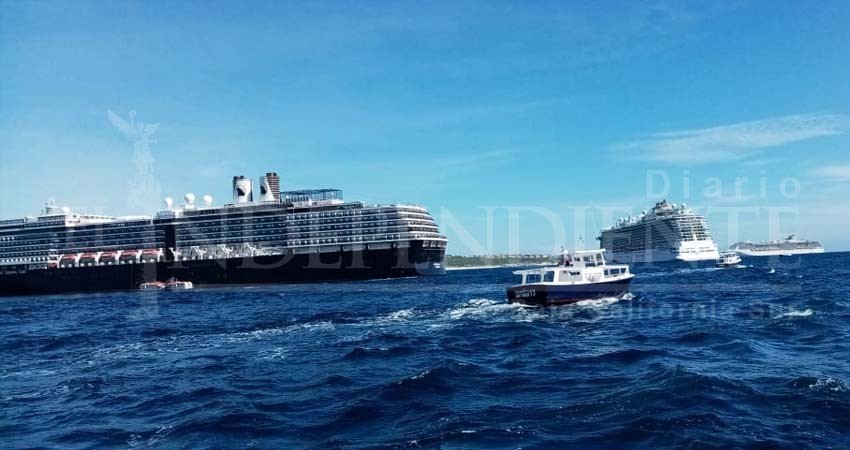 Pide apoyo naviera holandesa para fondear crucero indefinidamente en Los Cabos