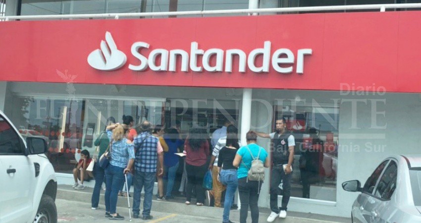 Para mitigar propagación de COVID-19, limitan acceso a sucursales bancarias 