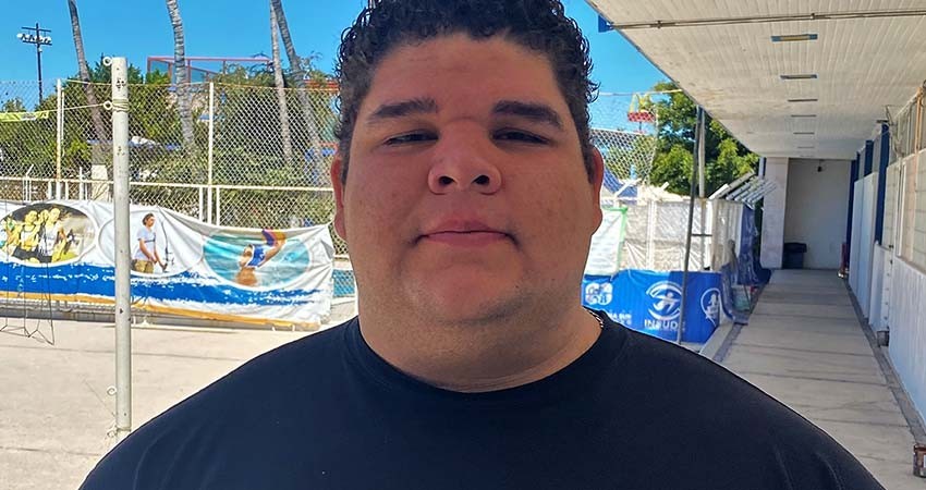 El Sudcaliforniano Raúl Manríquez baja el ritmo de entrenamientos