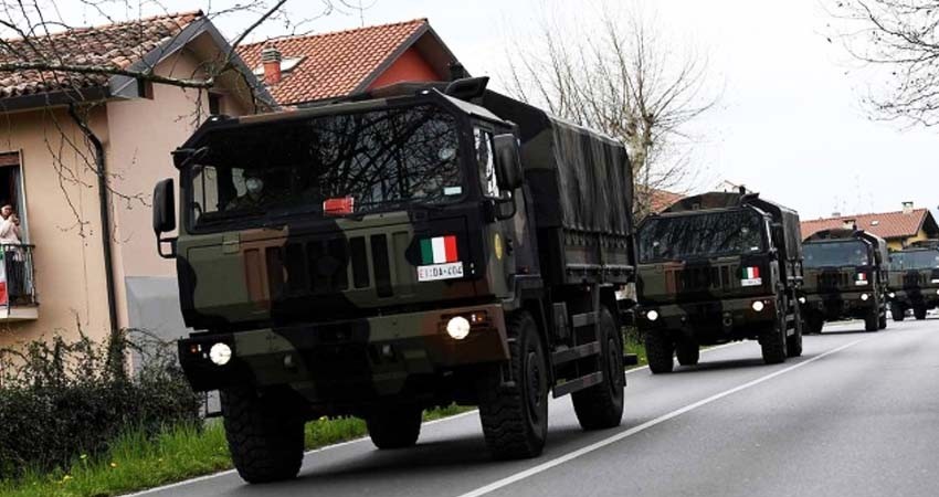 Italia parece estar llegando al pico del brote