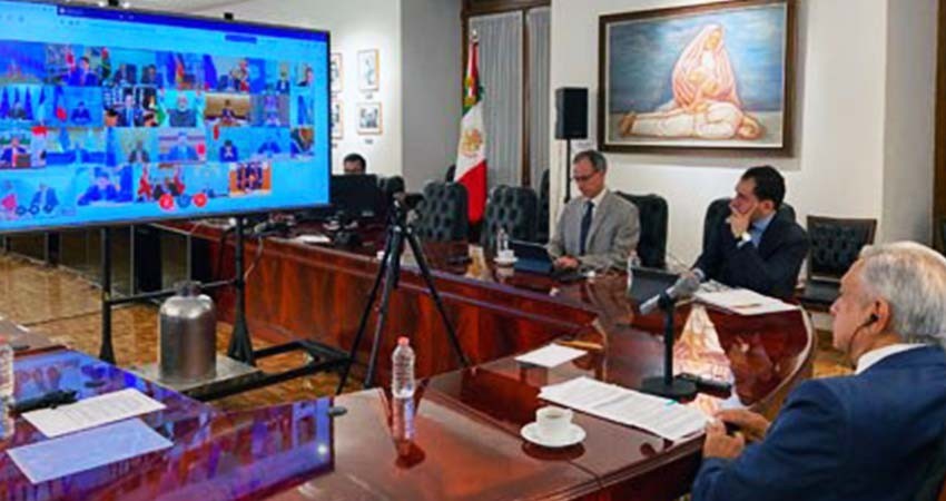 Pide AMLO al G-20 tregua para calmar los mercados