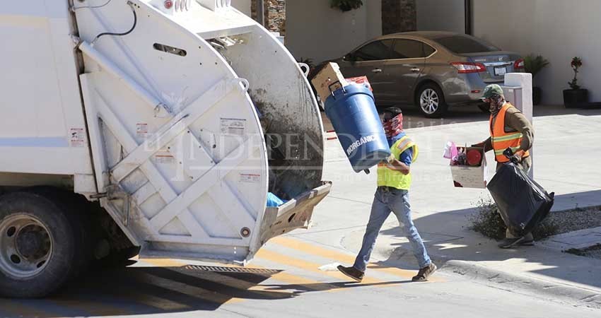 Falla calendario de recolección de basura