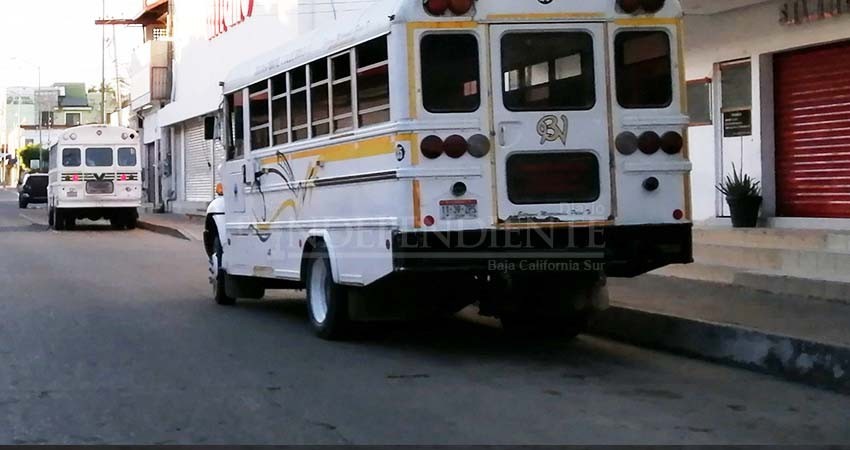 30% de los camiones de transporte público en Los Cabos están fuera de servicio