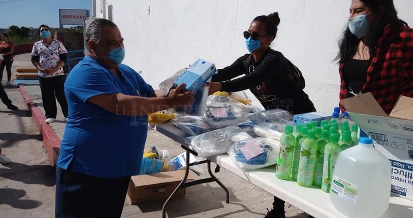 Siguen sin material trabajadores de la SSA Mulegé; llega ayuda ciudadana