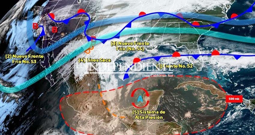 Este fin de semana, dos frentes fríos recorrerán el país 