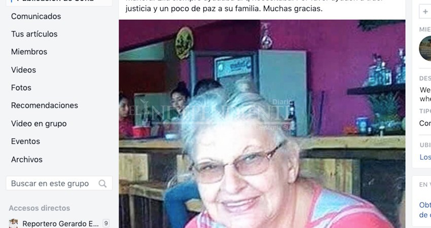 Cimbra a la comunidad asesinato de conocida mujer extranjera en Cabo San Lucas