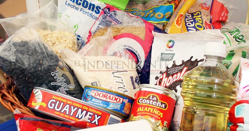 A través de DIF Municipal ciudadanos pueden donar despensas para los necesitados