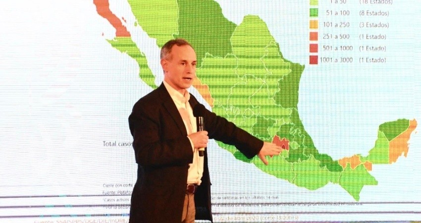 Ya son 970 muertes y 10,544 casos confirmados en México