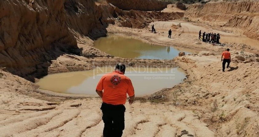 Desapareció mientras nadaba en un pozo de agua en la zona rural de CSL
