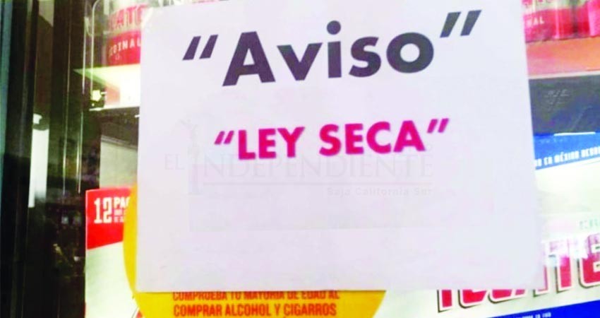 En Mulegé: decretan Ley Seca a partir hoy a las 10pm y hasta nuevo aviso