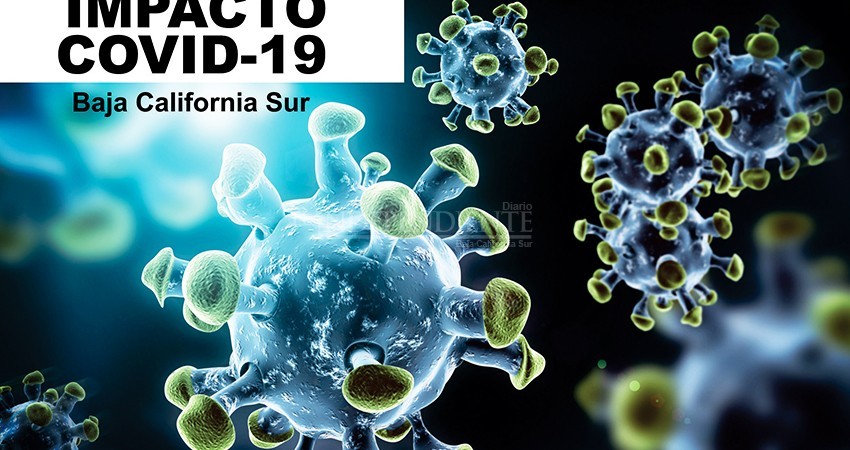 13 casos de infección y una defunción en BCS por COVID-19 durante el fin de semana