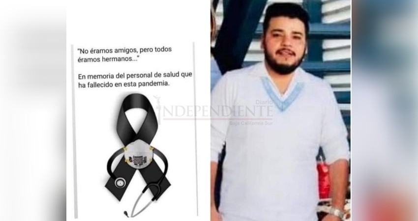 Fallece enfermero del ISSSTE La Paz por COVID-19