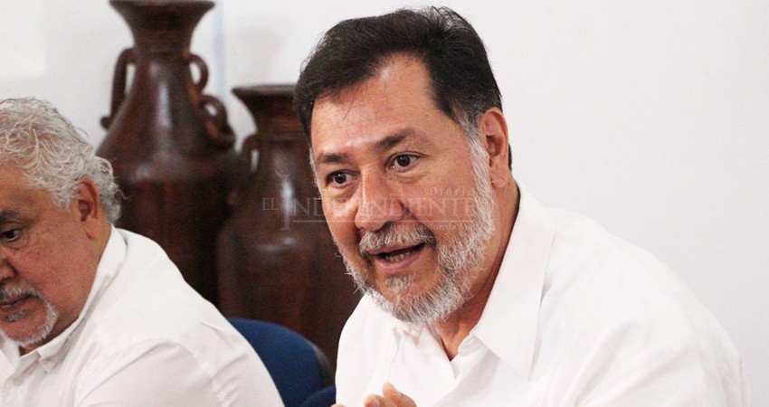 Carlos Mendoza es un “represor y violador” del marco constitucional: Fernández Noroña