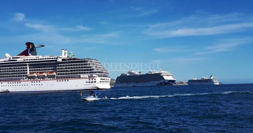 Cruceros regresarán a Los Cabos, pero al 50% de capacidad
