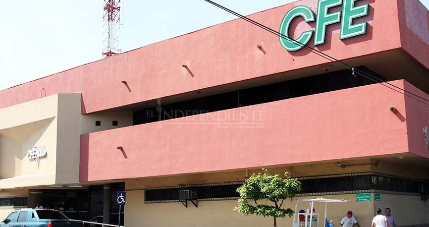 Exige CFE al Ayuntamiento de La Paz el pago de casi 23 mdp por el servicio