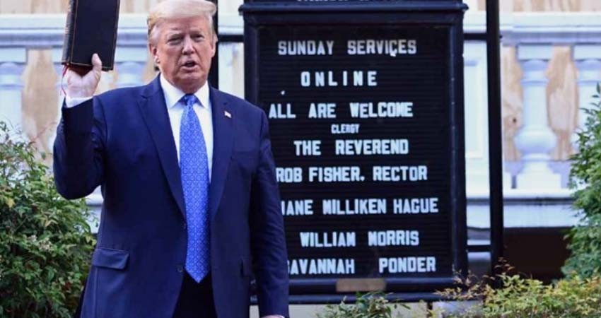 Trump anuncia despliegue de soldados en Washington