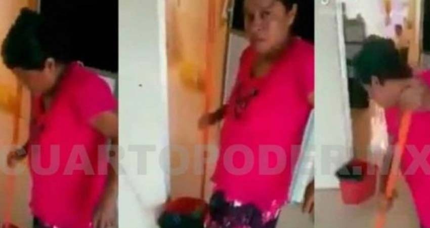 Funcionaria dice 'maldita criada' a empleada para su video de TikTok