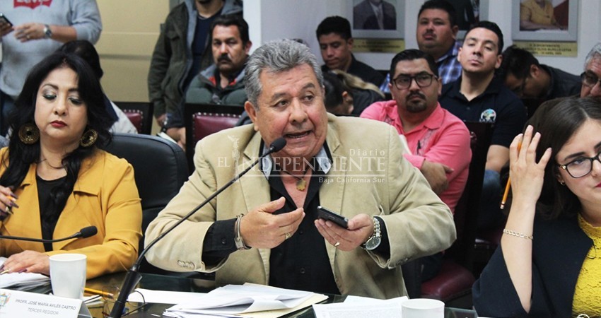 Ayuntamiento de La Paz debe ver por interés público, no de una empresa: Avilés Castro