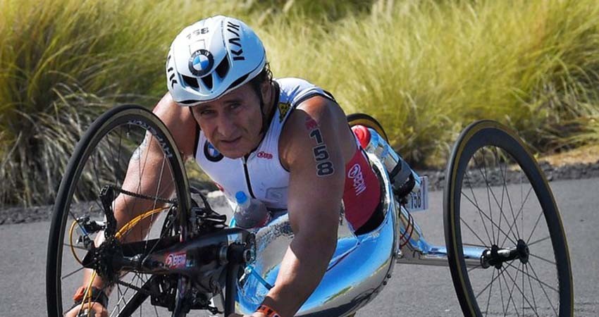 Alex Zanardi sufre grave accidente en triciclo de mano