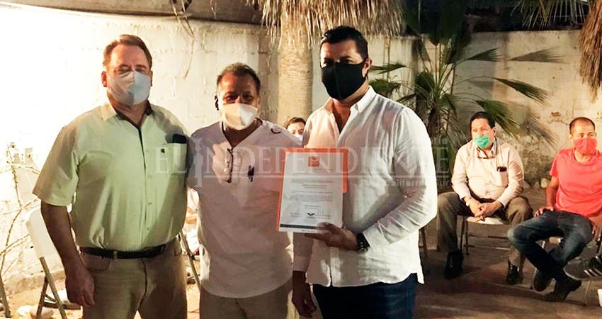 Juan Domingo Carballo Ruiz nuevo líder de Movimiento Ciudadano en La Paz