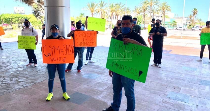 Exigen al Gobernador Mendoza apertura de gimnasios en BCS