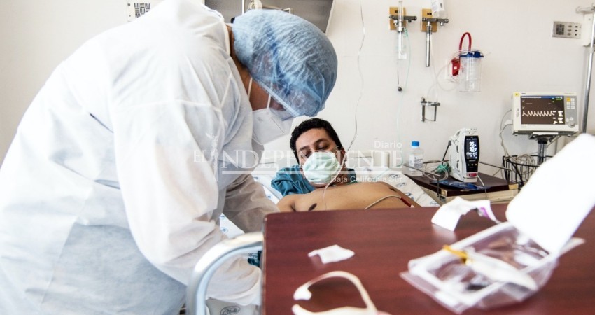 Baja la cifra, este domingo reportan menos casos COVID-19 en BCS